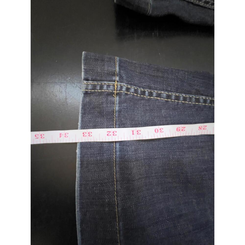 Hudson Jeans Dark Wash Blue Flare Wide‎ Leg Denim Size 27 - Picture 9 of 9